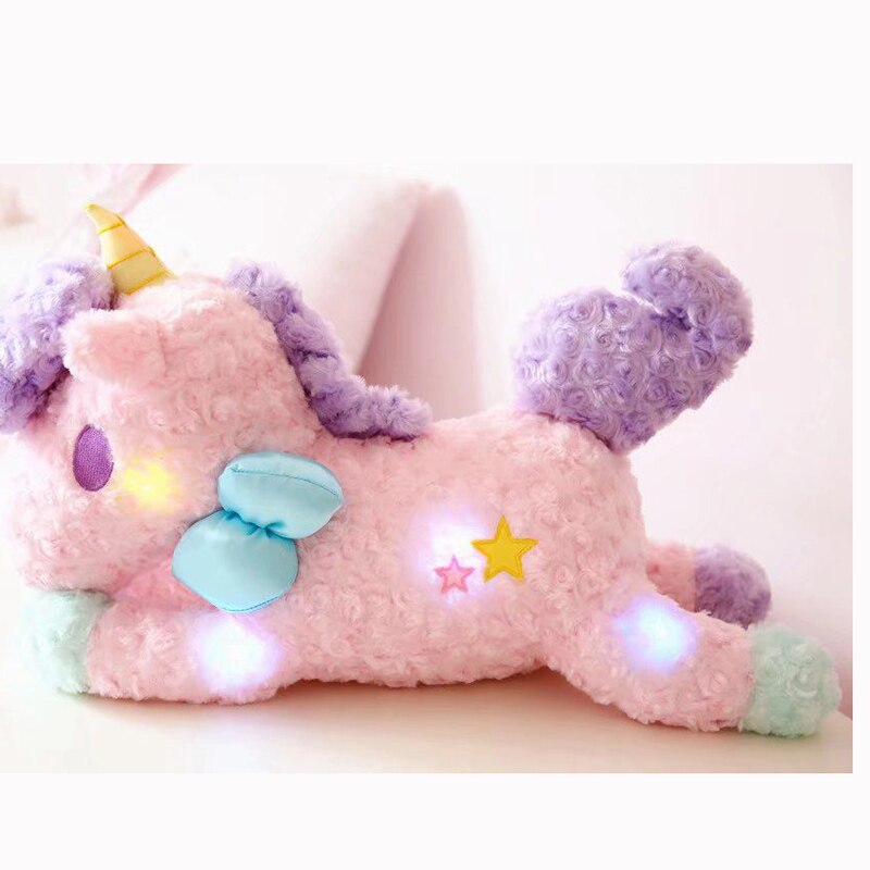 Unicorn Stuffed Toy With Magical Lights Unicorn Stuffed Toy With Magical Lights