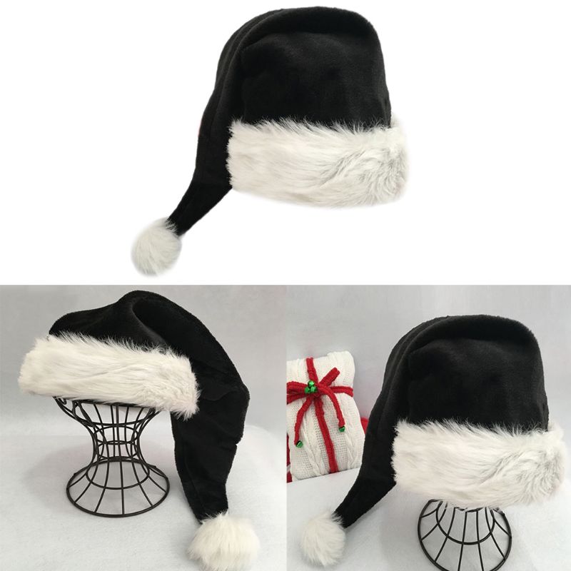 Unique Christmas Black Santa Hat Unique Christmas Black Santa Hat