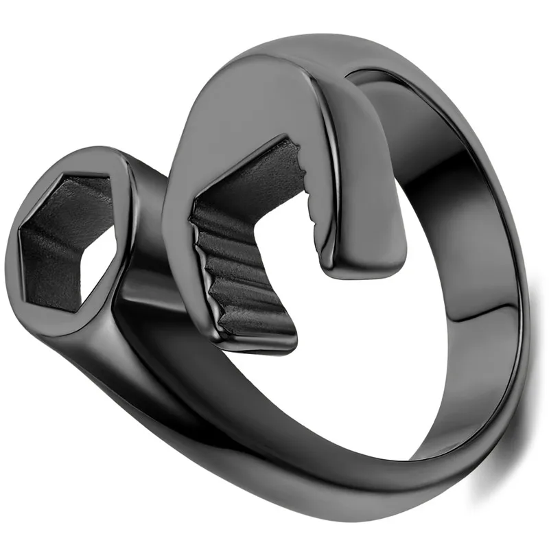 Unique Design Steel Wrench Ring