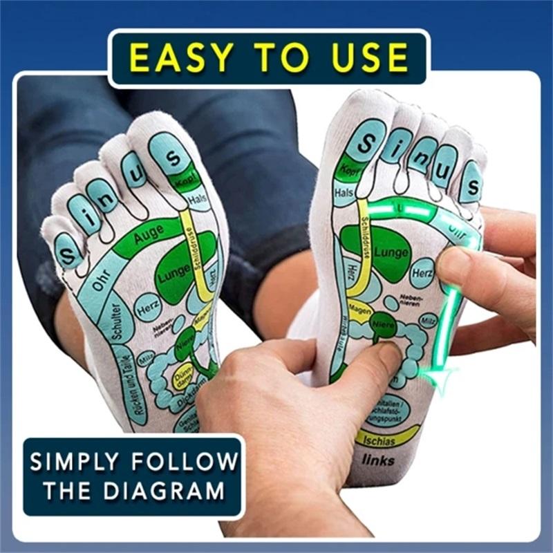 Unisex Acupressure Reflexology Socks Unisex Acupressure Reflexology Socks