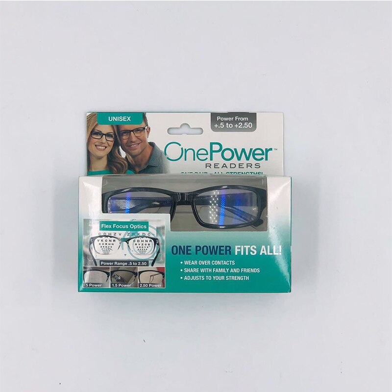 Unisex and Universal Black Frame Reading Glasses