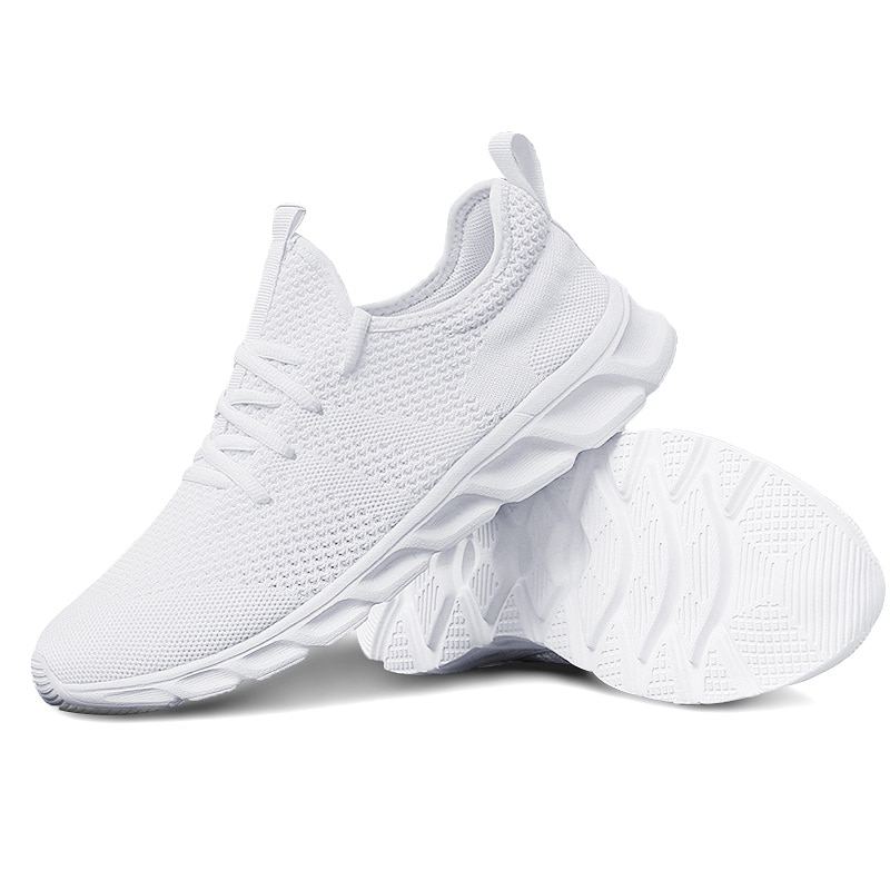 Unisex Casual Sport Shoes Light Sneakers White Outdoor Breathable Mesh Black Running Shoes Athletic Jogging Tennis Shoes Unisex Casual Sport Shoes Light Sneakers White Outdoor Breathable Mesh Black Running Shoes Athletic Jogging Tennis Shoes