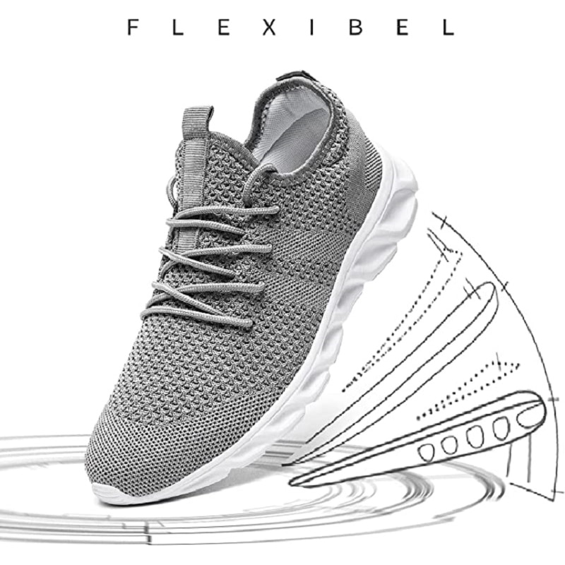 Unisex Casual Sport Shoes Light Sneakers White Outdoor Breathable Mesh Black Running Shoes Athletic Jogging Tennis Shoes Unisex Casual Sport Shoes Light Sneakers White Outdoor Breathable Mesh Black Running Shoes Athletic Jogging Tennis Shoes