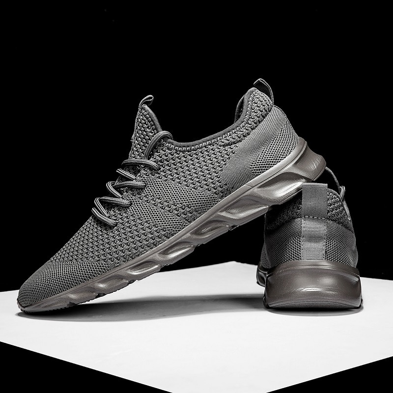 Unisex Casual Sport Shoes Light Sneakers White Outdoor Breathable Mesh Black Running Shoes Athletic Jogging Tennis Shoes Unisex Casual Sport Shoes Light Sneakers White Outdoor Breathable Mesh Black Running Shoes Athletic Jogging Tennis Shoes