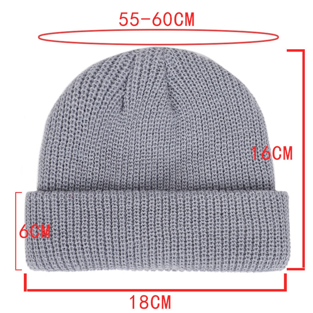Unisex Casual Winter Beanie Cap