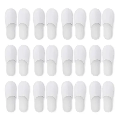 Unisex Disposable Slippers (12 Pairs) Unisex Disposable Slippers (12 Pairs)