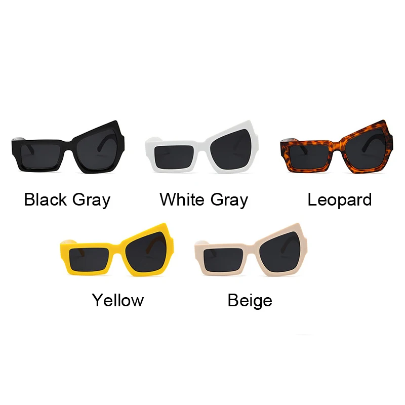 Unisex Fashion Irregular Square Sunglasses Fashion Brand Designer Personality Sun Glasses Unisex Fashion Irregular Square Sunglasses Fashion Brand Designer Personality Sun Glasses