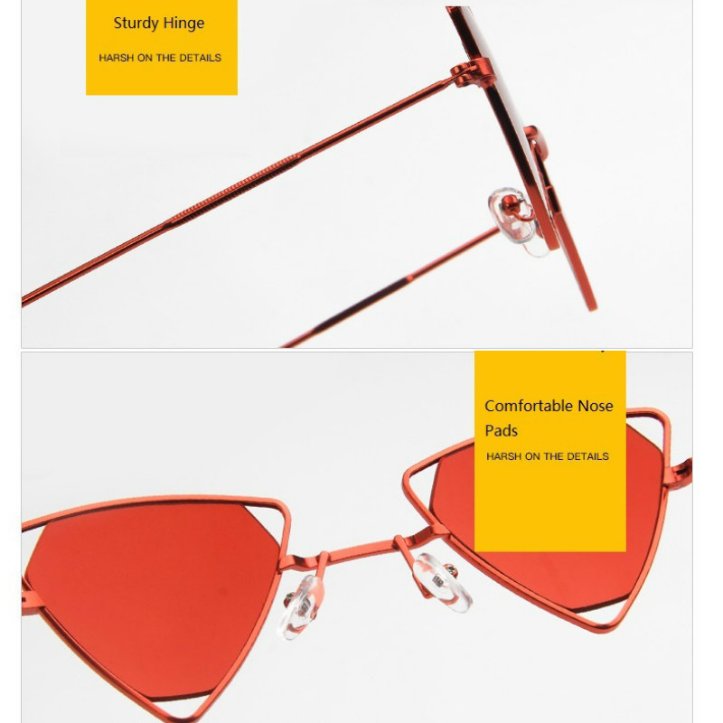 Unisex Fashionable Vintage Triangle Sunglasses Unisex Fashionable Vintage Triangle Sunglasses