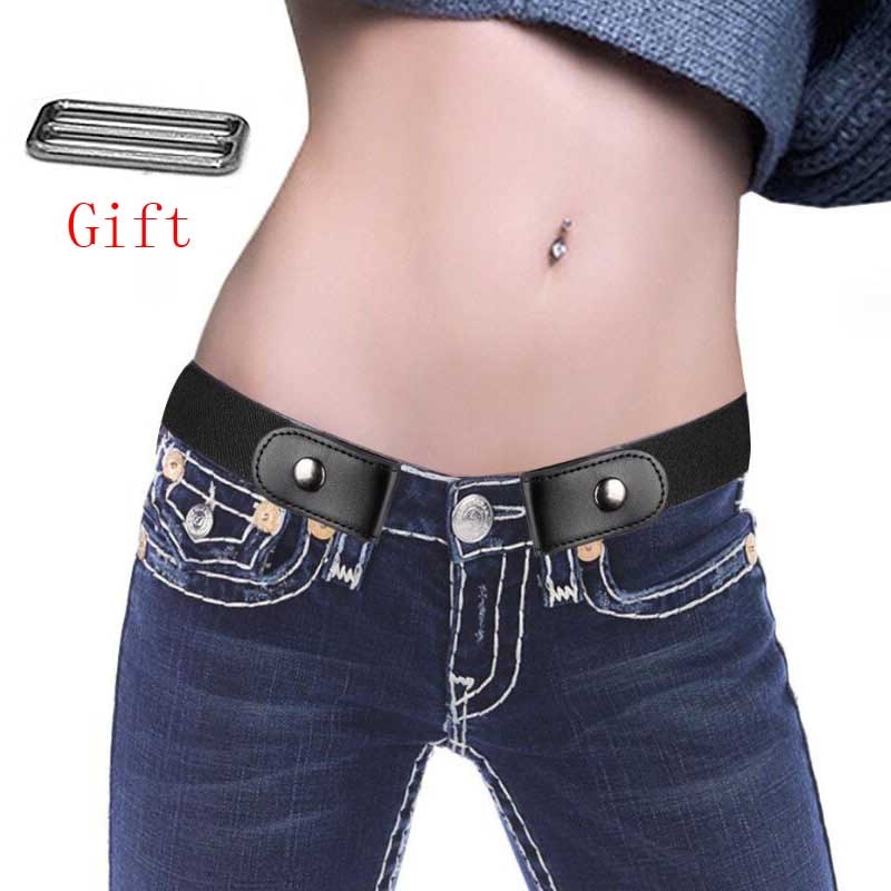 Unisex Free-Size No Buckle Belt Unisex Free-Size No Buckle Belt