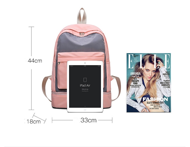 Unisex Gym Backpack With Shoe Compartment Unisex Gym Backpack With Shoe Compartment