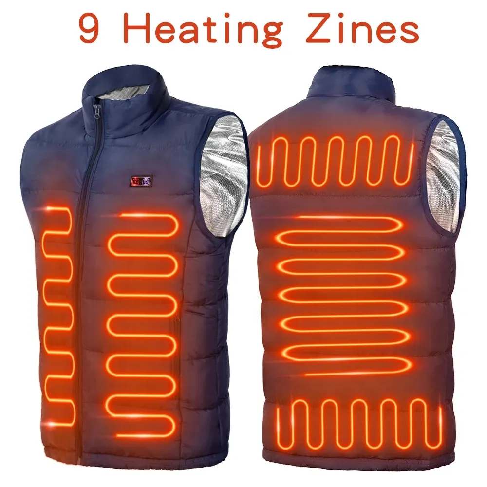 Unisex Heated Vest Zones Electric Heated Jackets Sportswear Heated Coat Graphene Heat Coat USB Heating Jacket For Unisex Heated Vest Zones Electric Heated Jackets Sportswear Heated Coat Graphene Heat Coat USB Heating Jacket For