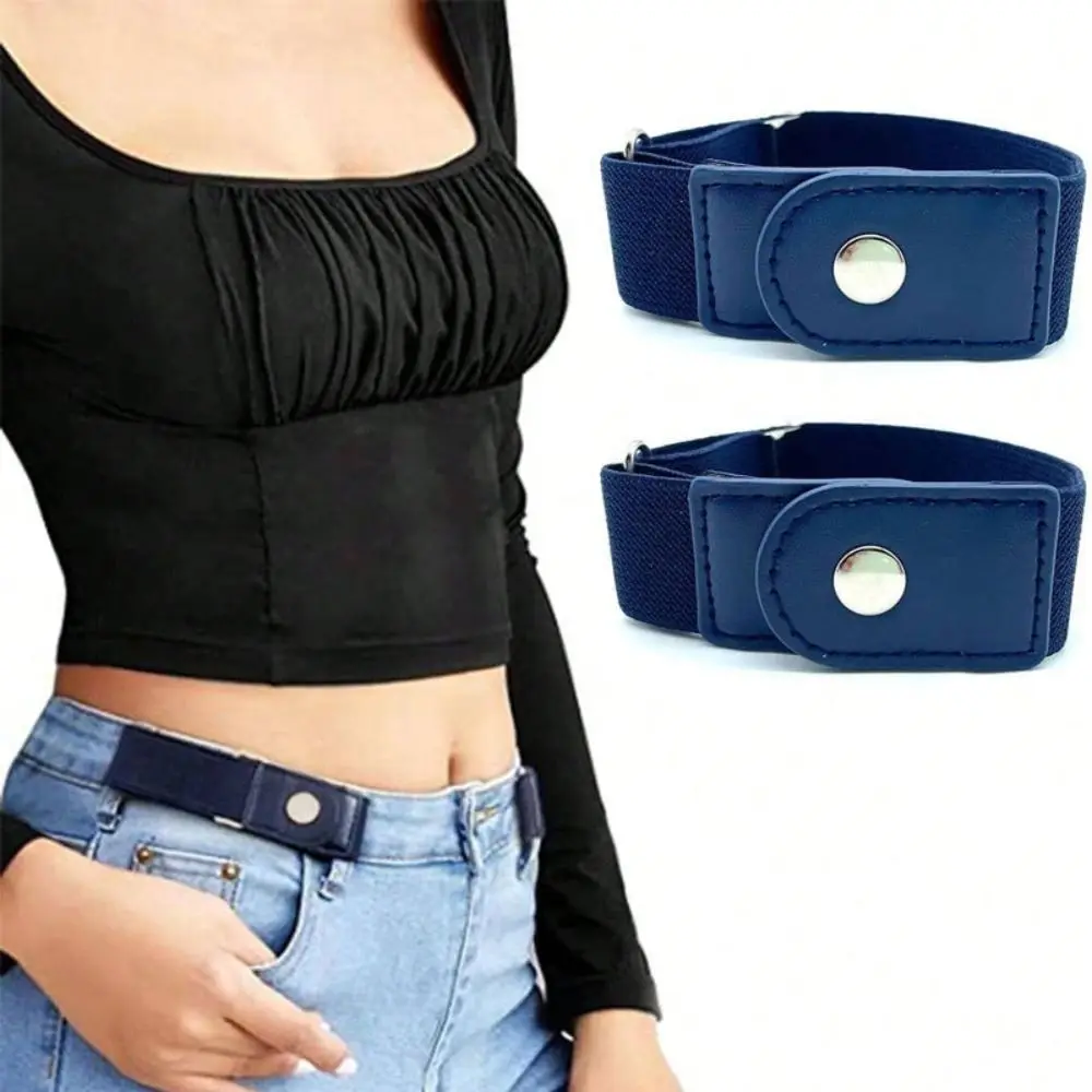 Unisex Invisible No-Buckle Stretch Belt (2-Pack) Unisex Invisible No-Buckle Stretch Belt (2-Pack)