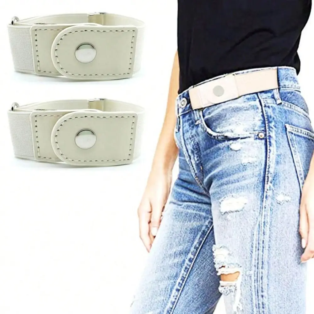 Unisex Invisible No-Buckle Stretch Belt (2-Pack) Unisex Invisible No-Buckle Stretch Belt (2-Pack)
