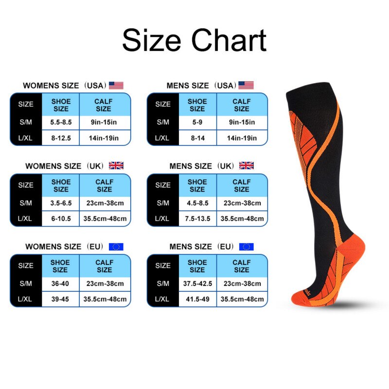 Unisex Long Compression Socks Unisex Long Compression Socks