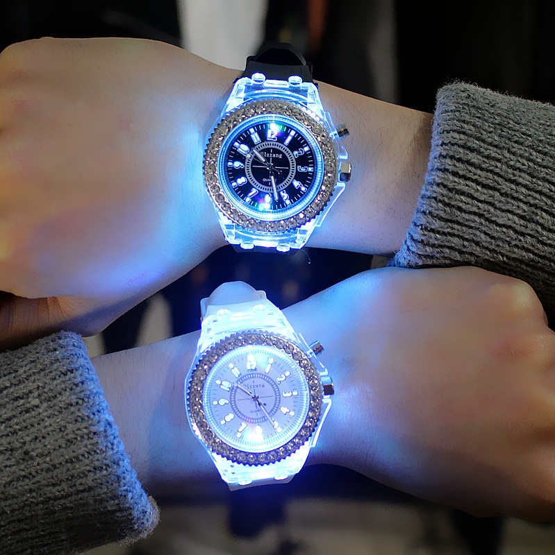 Unisex Luminous Watch LED Wristwatch Unisex Luminous Watch LED Wristwatch