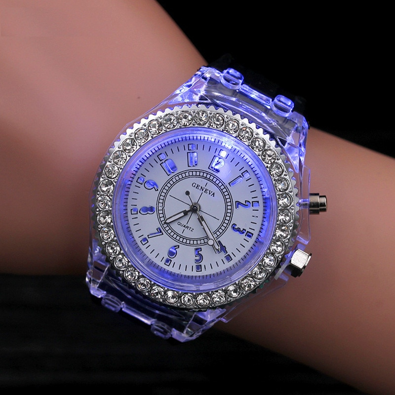 Unisex Luminous Watch LED Wristwatch Unisex Luminous Watch LED Wristwatch