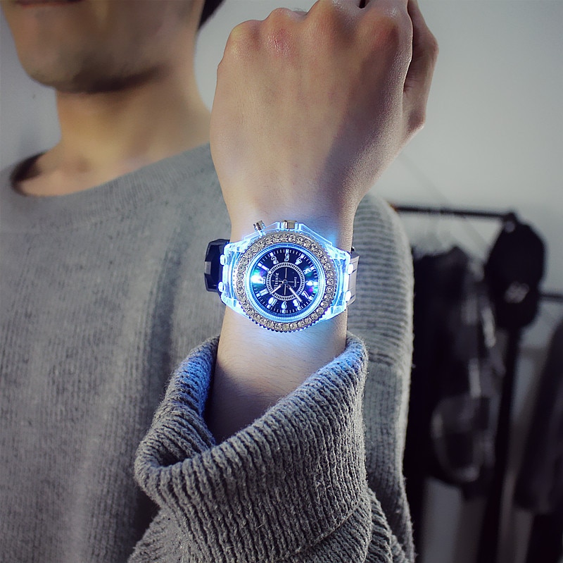 Unisex Luminous Watch LED Wristwatch Unisex Luminous Watch LED Wristwatch