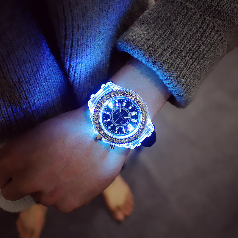 Unisex Luminous Watch LED Wristwatch Unisex Luminous Watch LED Wristwatch
