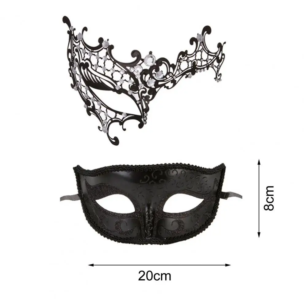 Unisex Masquerade Face Cover Set Sexy Fox Eye Masks Party Fancy Dress Cosplay Costume Metal Venetian Masquerade Masks