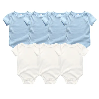 Unisex Newborn Baby Clothes Daily Pieces (Set of 7)