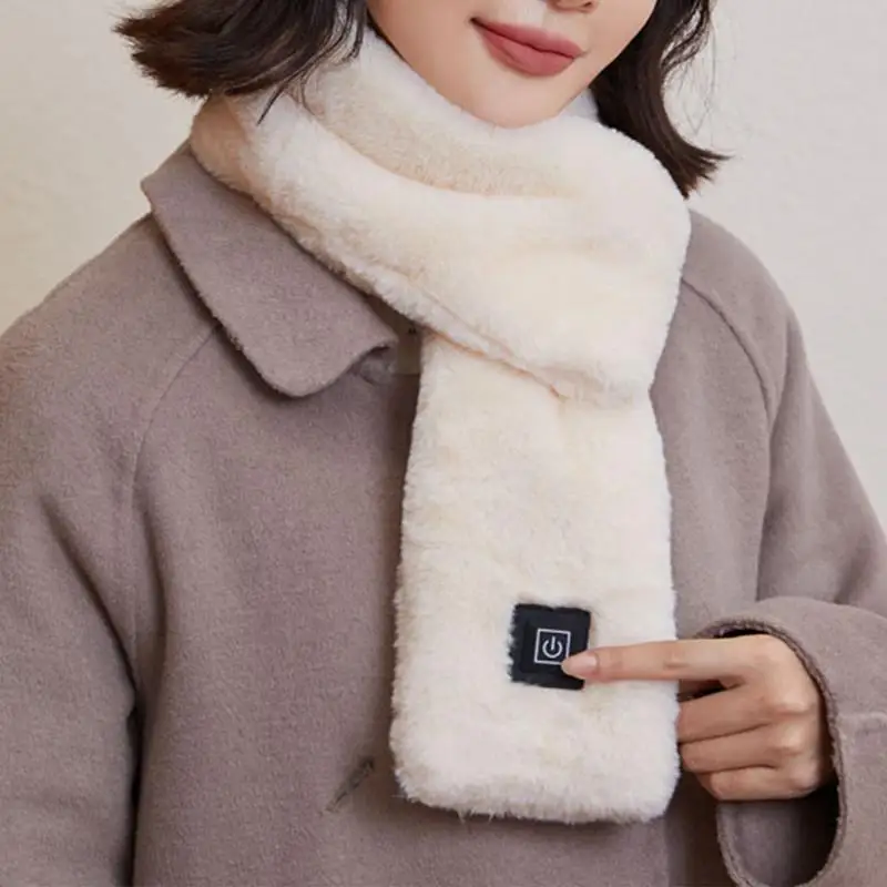 Unisex Outdoor Warm Electric Heating Scarf Heating Pads 3 Gear Heating USB Rechargeable Heater Thermal Shawl Neck Brace Unisex Outdoor Warm Electric Heating Scarf Heating Pads 3 Gear Heating USB Rechargeable Heater Thermal Shawl Neck Brace
