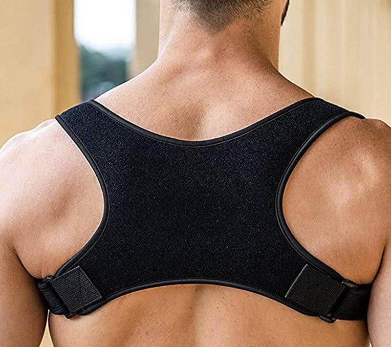 Unisex Posture Corrector Adjustable Upper Back Brace Back Straightener Providing Pain Relief Lumbar Neck Shoulder Unisex Posture Corrector Adjustable Upper Back Brace Back Straightener Providing Pain Relief Lumbar Neck Shoulder