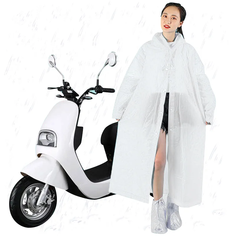 Unisex Raincoat Impermeable Thickened Waterproof Raincoat Tourism Outdoor Hiking Rain Poncho Raincoat Hooded Rain Coat