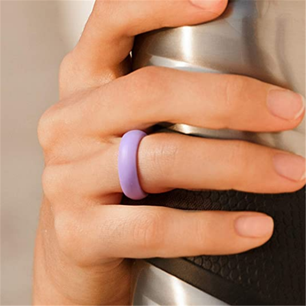 Unisex Silicone Wedding Band