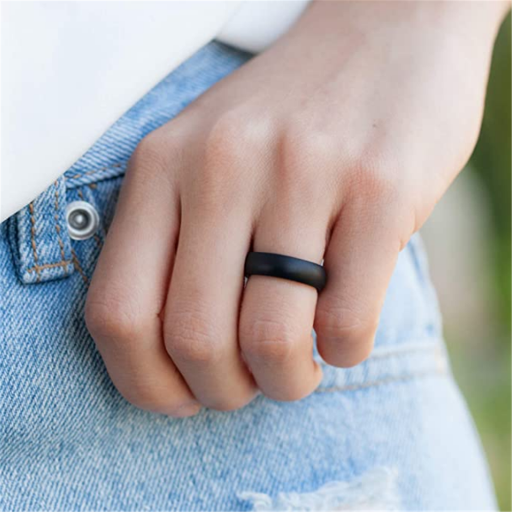 Unisex Silicone Wedding Band