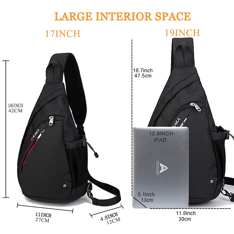 Unisex Sling Bag Chest Bag Unisex Sling Bag Chest Bag