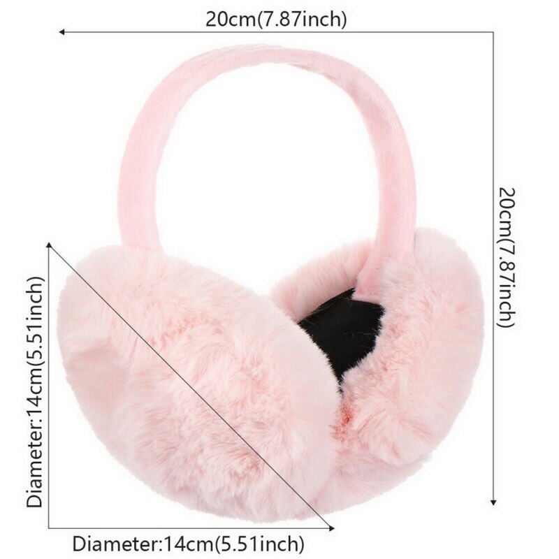 Unisex Soft Plush Fluffy Ear Muffs