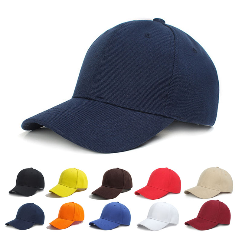 Unisex Solid Color Baseball Cap
