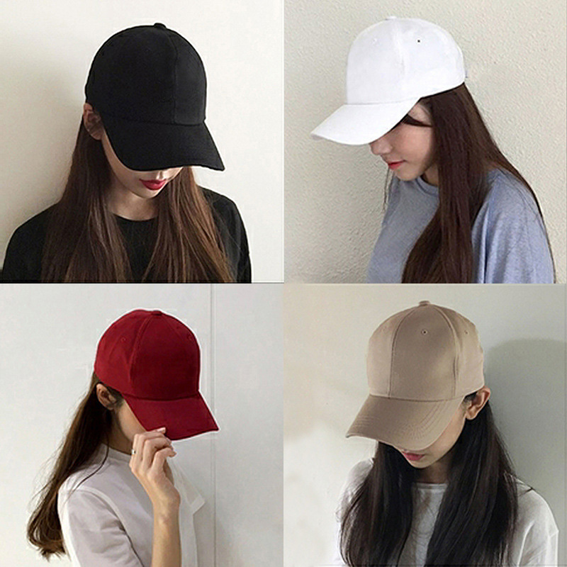 Unisex Solid Color Baseball Cap Unisex Solid Color Baseball Cap