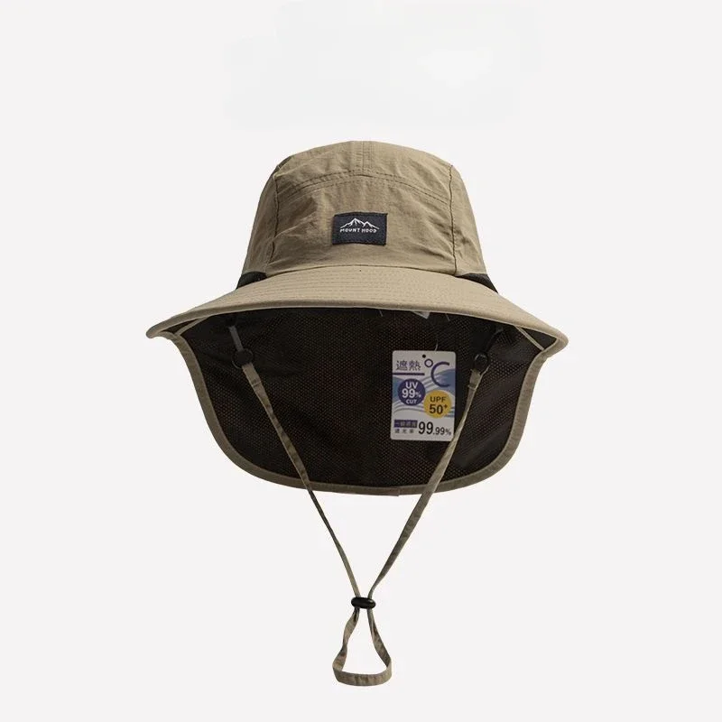 Unisex Summer Wide Brim Waterproof and Quick-drying Panama Caps Outdoor Visor Bucket Hats Mesh Breathable Sun Hat with Unisex Summer Wide Brim Waterproof and Quick-drying Panama Caps Outdoor Visor Bucket Hats Mesh Breathable Sun Hat with