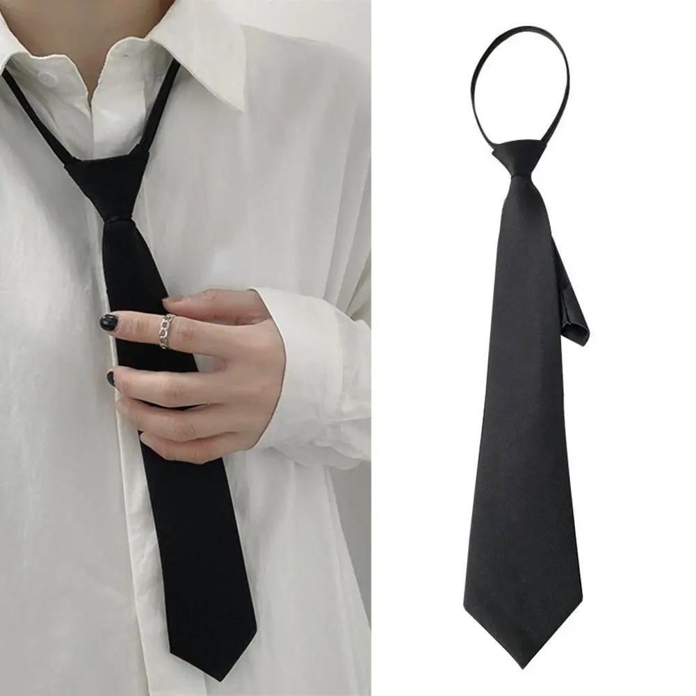 Unisex Ties Retro Silky Narrow Neck Tie Slim Smooth Bow Tie Korean Style Simple Elegant All-match Unisex Ties Retro Silky Narrow Neck Tie Slim Smooth Bow Tie Korean Style Simple Elegant All-match