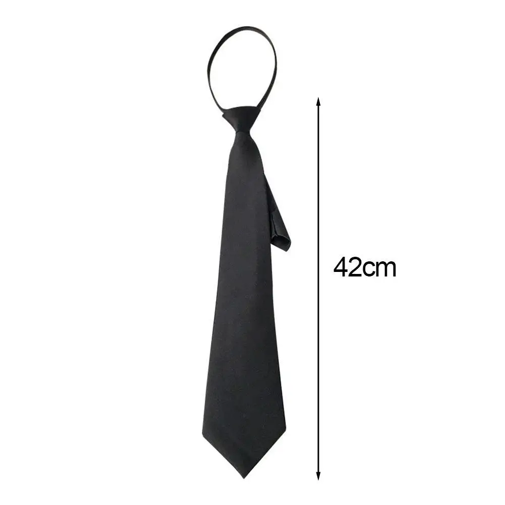 Unisex Ties Retro Silky Narrow Neck Tie Slim Smooth Bow Tie Korean Style Simple Elegant All-match