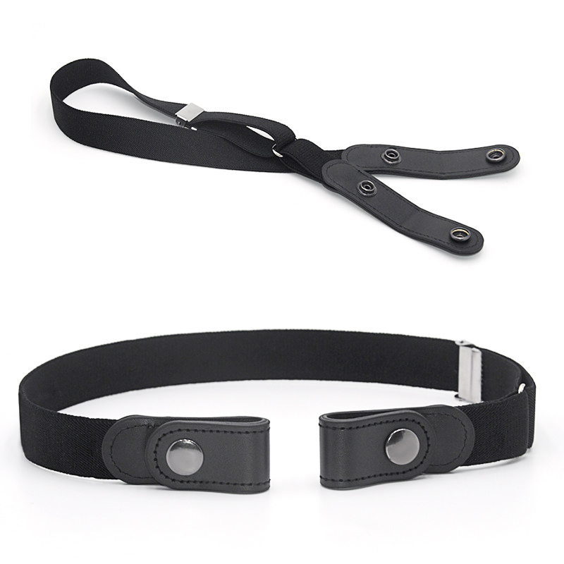 Unisex Universal No Buckle Stretch Elastic Waist Buckle Free Belts Unisex Universal No Buckle Stretch Elastic Waist Buckle Free Belts