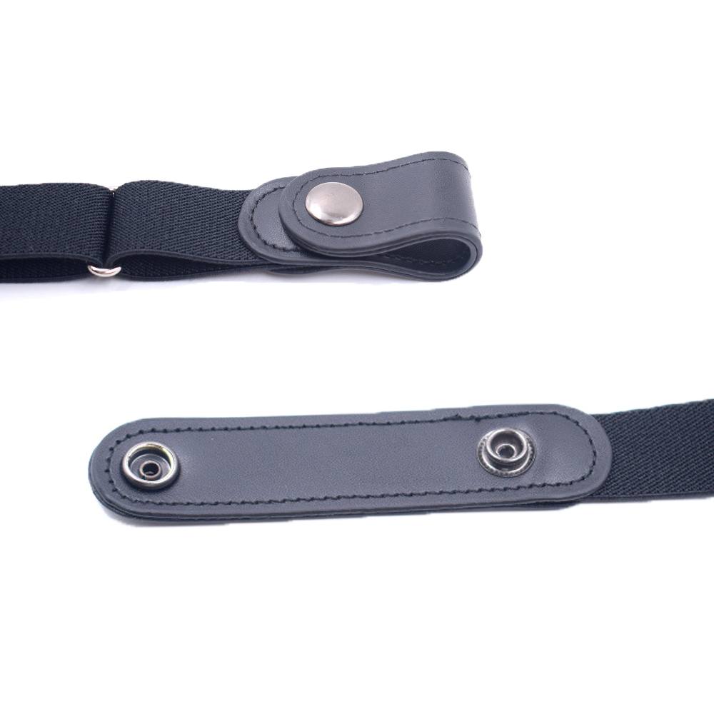 Unisex Universal No Buckle Stretch Elastic Waist Buckle Free Belts Unisex Universal No Buckle Stretch Elastic Waist Buckle Free Belts
