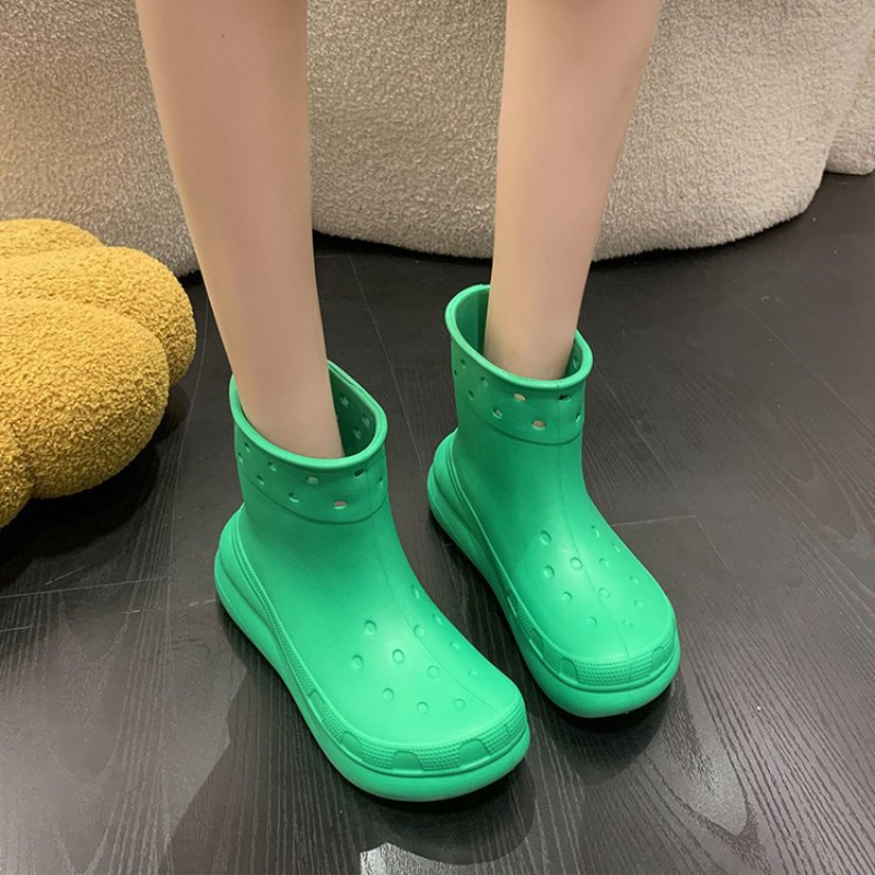 Unisex Waterproof Rubber Rain Boots