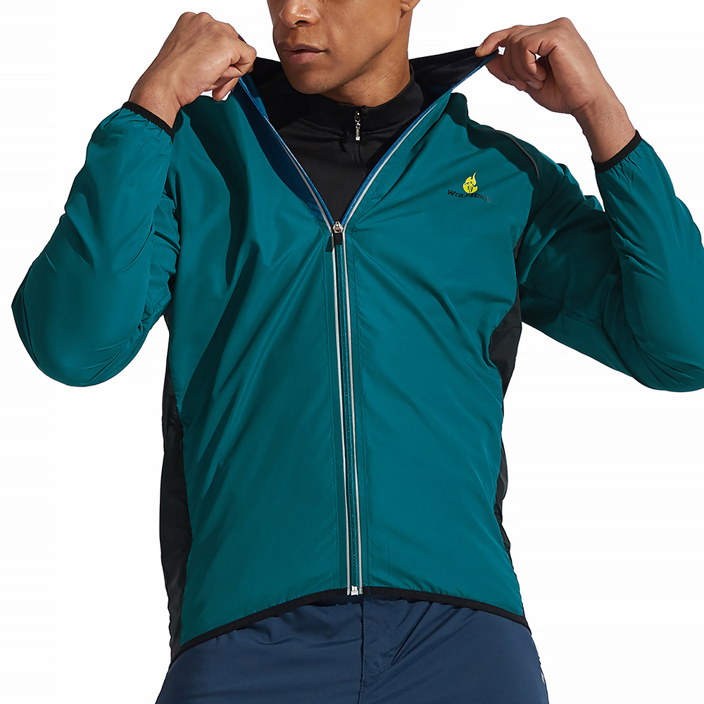 Unisex Windproof Reflective Cycling Jacket Unisex Windproof Reflective Cycling Jacket