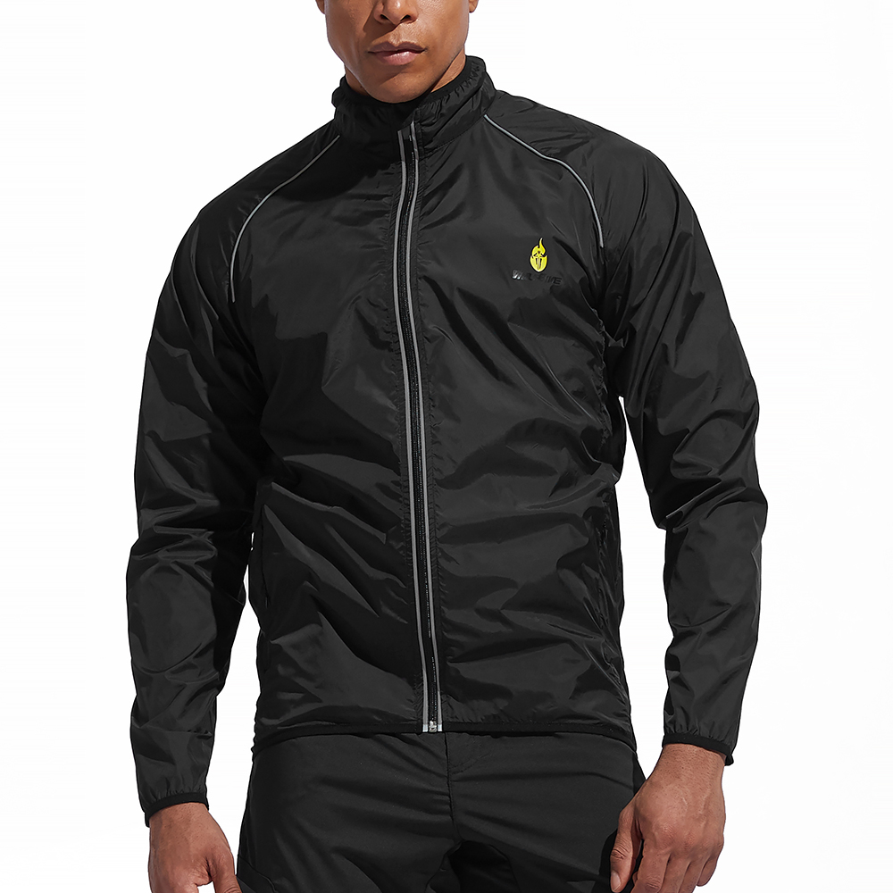 Unisex Windproof Reflective Cycling Jacket Unisex Windproof Reflective Cycling Jacket