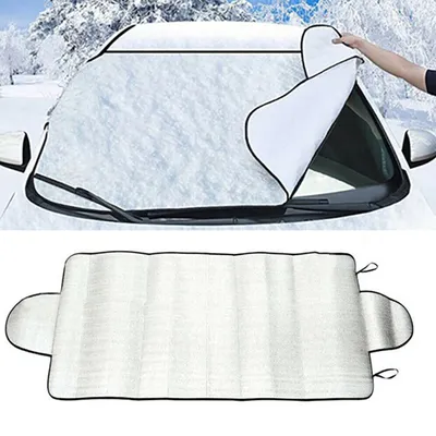 Universal Car Front Windshield Cover Auto Sunshade Snow Ice Protection Cover Winter Summer Windshield Shield Universal Car Front Windshield Cover Auto Sunshade Snow Ice Protection Cover Winter Summer Windshield Shield