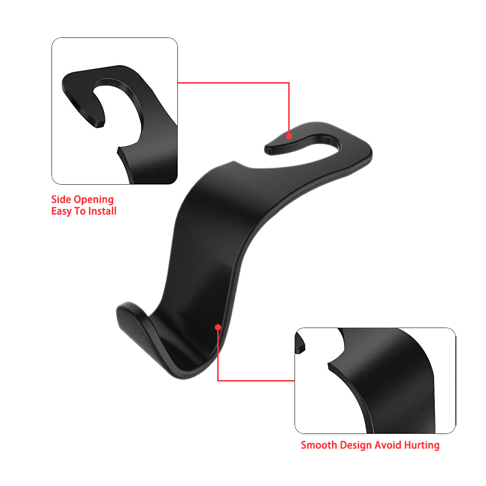 Universal Car Headrest Hooks (4 pcs) Universal Car Headrest Hooks (4 pcs)