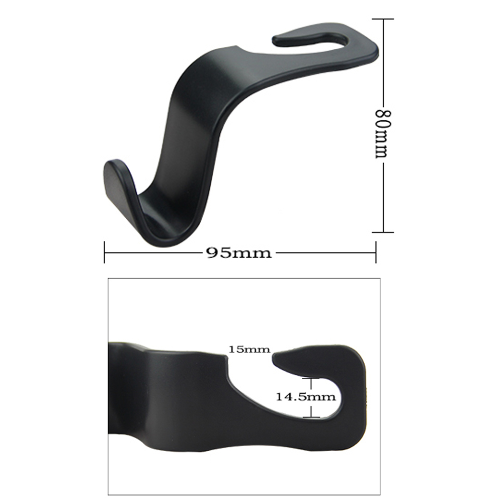Universal Car Headrest Hooks (4 pcs) Universal Car Headrest Hooks (4 pcs)
