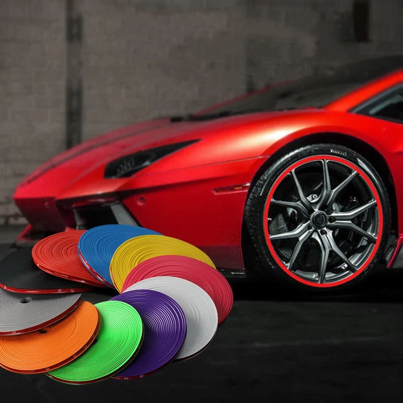 Universal Car Rim Protect Strip Wheel Edge Protector Car Wheel Sticker Tire Protection Care Covers Car Styling Universal Car Rim Protect Strip Wheel Edge Protector Car Wheel Sticker Tire Protection Care Covers Car Styling