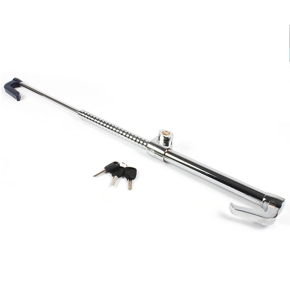 Universal Car Steering Wheel Anti-theft Lock Brake Lock Anti-cut Pedal Lock Steel Clutch Lock Retractable Double Hook Universal Car Steering Wheel Anti-theft Lock Brake Lock Anti-cut Pedal Lock Steel Clutch Lock Retractable Double Hook