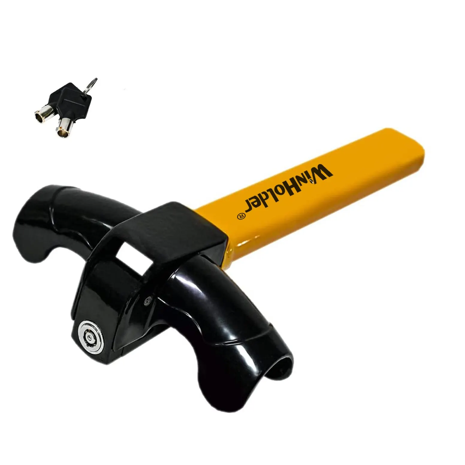 Universal Car Steering Wheel Lock Fit Maximum Security Steering Anti-Theft T-Bar Steering Wheel Immobiliser Universal Car Steering Wheel Lock Fit Maximum Security Steering Anti-Theft T-Bar Steering Wheel Immobiliser