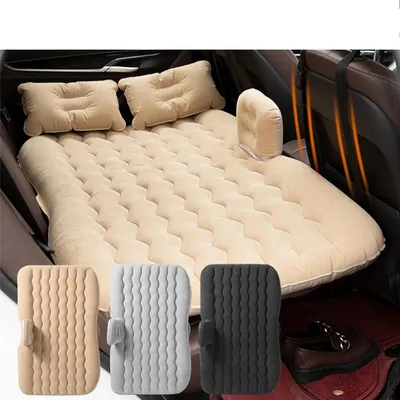 Universal Car Travel Inflatable Bed 80x130cm Auto Back Seat Trunk Mattress Air Bed Pillow For Travel Camping Family Universal Car Travel Inflatable Bed 80x130cm Auto Back Seat Trunk Mattress Air Bed Pillow For Travel Camping Family