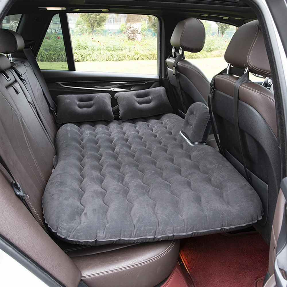 Universal Car Travel Inflatable Bed 80x130cm Auto Back Seat Trunk Mattress Air Bed Pillow For Travel Camping Family Universal Car Travel Inflatable Bed 80x130cm Auto Back Seat Trunk Mattress Air Bed Pillow For Travel Camping Family