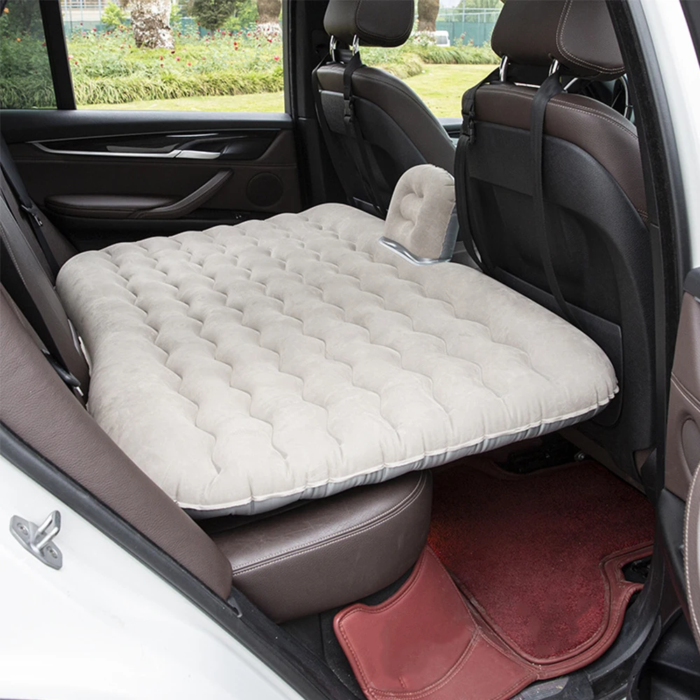 Universal Car Travel Inflatable Bed 80x130cm Auto Back Seat Trunk Mattress Air Bed Pillow For Travel Camping Family Universal Car Travel Inflatable Bed 80x130cm Auto Back Seat Trunk Mattress Air Bed Pillow For Travel Camping Family